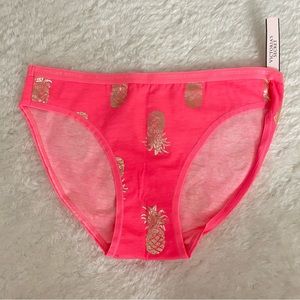 Victorias Secret Vintage Bikini Pineapple Print